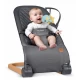 Balansoar pentru copii 2 in 1 cu jucarii, Nukido 705202, Gri antracit Balansoar pentru copii 2 in 1 cu jucarii, Nukido 705202, Gri antracit