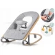 Balansoar pentru copii 2 in 1 cu jucarii, Nukido 705300, Gri Balansoar pentru copii 2 in 1 cu jucarii, Nukido 705300, Gri