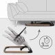 Balansoar pentru copii Kidwell Laro Full Wooden Grey Balansoar pentru copii Kidwell Laro Full Wooden Grey