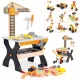 Banc de lucru din lemn pentru copii Ecotoys TL812003 Banc de lucru din lemn pentru copii Ecotoys TL812003