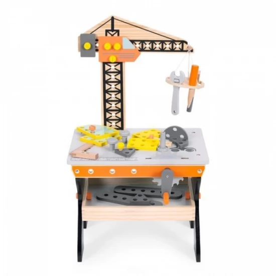 Banc de lucru din lemn pentru copii Ecotoys TL812003 Banc de lucru din lemn pentru copii Ecotoys TL812003