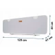 Bariera de protectie pentru pat 120 x 44 x 41 cm Nukido 722500 Gri Bariera de protectie pentru pat 120 x 44 x 41 cm Nukido 722500 Gri