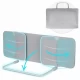 Bariera de protectie pentru pat 150 x 44 x 41 cm Nukido 722600 Gri Bariera de protectie pentru pat 150 x 44 x 41 cm Nukido 722600 Gri
