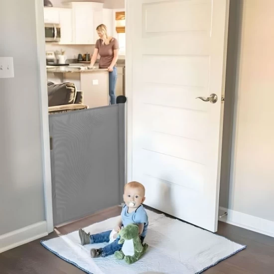 Bariera de siguranta 180 cm Ecotoys SG-002 - Gri