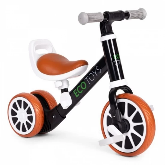 Bicicleta 2 in 1 cu pedale detasabile Ecotoys LC-V1307N - Negru