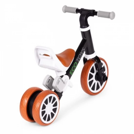 Bicicleta 2 in 1 cu pedale detasabile Ecotoys LC-V1307N - Negru