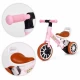 Bicicleta 2 in 1 cu pedale detasabile Ecotoys LC-V1307N - Roz