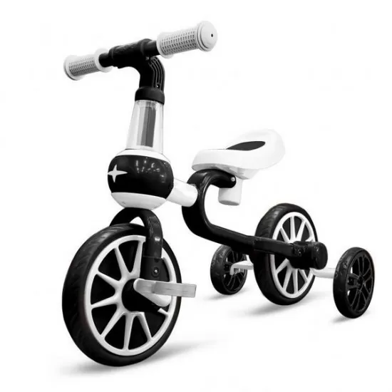 Bicicleta copii cu roti ajutatoare Ecotoys LC-V1311 - Alb cu Negru Bicicleta copii cu roti ajutatoare Ecotoys LC-V1311 - Alb cu Negru