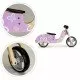 Bicicleta de echilibru din lemn cu roti EVA Ecotoys LC-V1330 - Violet cu fluturasi Bicicleta de echilibru din lemn cu roti EVA Ecotoys LC-V1330 - Violet cu fluturasi