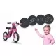 Bicicleta de lemn fara pedale Ricokids RC-614 - Roz Bicicleta de lemn fara pedale Ricokids RC-614 - Roz