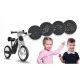 Bicicleta de lemn fara pedale Ricokids RC-615 - Negru - Gri Bicicleta de lemn fara pedale Ricokids RC-615 - Negru - Gri