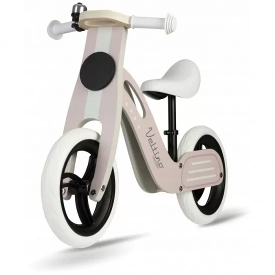 Bicicleta de lemn fara pedale Ricokids Veltino RC-619 - Roz Bicicleta de lemn fara pedale Ricokids Veltino RC-619 - Roz