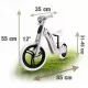 Bicicleta de lemn fara pedale Ricokids Veltino RC-619 - Roz Bicicleta de lemn fara pedale Ricokids Veltino RC-619 - Roz