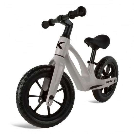 Bicicleta fara pedale, cadru magneziu, roti EVA, Kidwell Vito - Gri Bicicleta fara pedale, cadru magneziu, roti EVA, Kidwell Vito - Gri