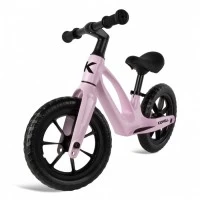 Bicicleta fara pedale, cadru magneziu, roti EVA, Kidwell Vito - Roz