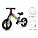 Bicicleta fara pedale, cadru nailon cu LED, roti EVA, Kidwell Suno - Alb-Negru Bicicleta fara pedale, cadru nailon cu LED, roti EVA, Kidwell Suno - Alb-Negru