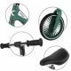 Bicicleta fara pedale, cadru nailon, roti PU, Kidwell NIX - Verde Bicicleta fara pedale, cadru nailon, roti PU, Kidwell NIX - Verde