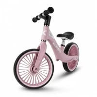Bicicleta fara pedale, cadru nailon, roti PU, Kidwell NIX - Roz