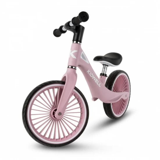 Bicicleta fara pedale, cadru nailon, roti PU, Kidwell NIX - Roz Bicicleta fara pedale, cadru nailon, roti PU, Kidwell NIX - Roz