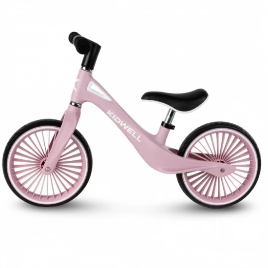 Bicicleta fara pedale, cadru nailon, roti PU, Kidwell NIX - Roz Bicicleta fara pedale, cadru nailon, roti PU, Kidwell NIX - Roz