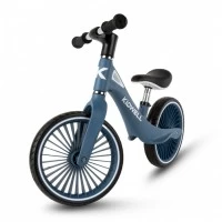 Bicicleta fara pedale, cadru nailon, roti PU, Kidwell NIX - Bleumarin