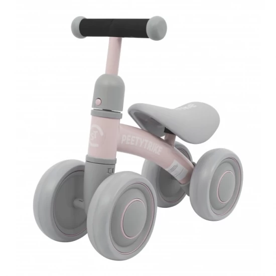 Bicicleta fara pedale cu 4 roti din plastic SporTrike - Roz Bicicleta fara pedale cu 4 roti din plastic SporTrike - Roz