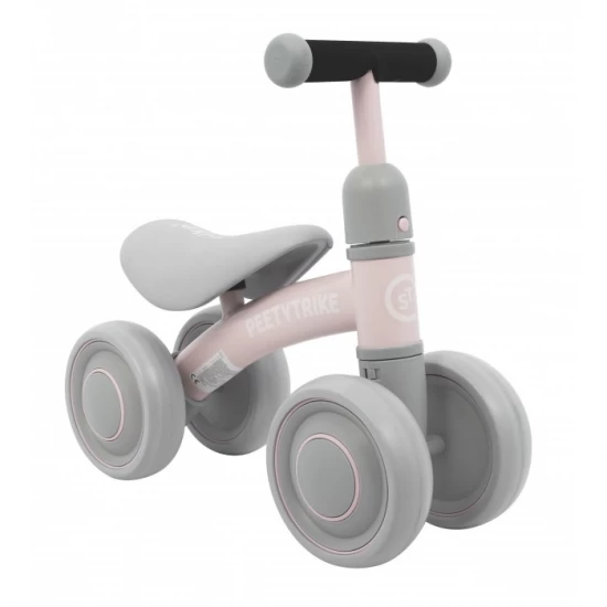 Bicicleta fara pedale cu 4 roti din plastic SporTrike - Roz Bicicleta fara pedale cu 4 roti din plastic SporTrike - Roz