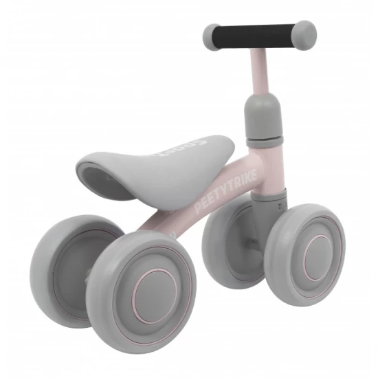 Bicicleta fara pedale cu 4 roti din plastic SporTrike - Roz Bicicleta fara pedale cu 4 roti din plastic SporTrike - Roz