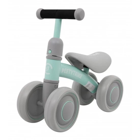 Bicicleta fara pedale cu 4 roti din plastic SporTrike - Verde Bicicleta fara pedale cu 4 roti din plastic SporTrike - Verde