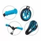 Bicicleta fara pedale cu cadru din magneziu Kidwell COMET - Black Blue Bicicleta fara pedale cu cadru din magneziu Kidwell COMET - Black Blue
