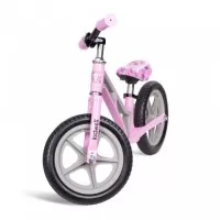 Bicicleta fara pedale cu cadru din magneziu Kidwell Comet - Pink Gray