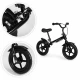 Bicicleta fara pedale cu frana de mana si roti din spuma EVA Ecotoys YM-BB-3 - Negru