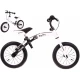 Bicicleta fara pedale cu frana si cadru variabil, roti gonflabile, Boomerang SporTrike - Alb Bicicleta fara pedale cu frana si cadru variabil, roti gonflabile, Boomerang SporTrike - Alb