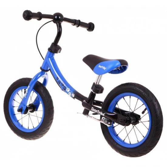 Bicicleta fara pedale cu frana si cadru variabil, roti gonflabile, Boomerang SporTrike - Albastru Bicicleta fara pedale cu frana si cadru variabil, roti gonflabile, Boomerang SporTrike - Albastru