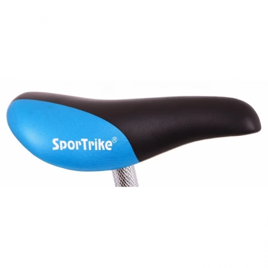 Bicicleta fara pedale cu frana, suport picioare, roti gonflabile, Balancer SporTrike - Albastru Bicicleta fara pedale cu frana, suport picioare, roti gonflabile, Balancer SporTrike - Albastru