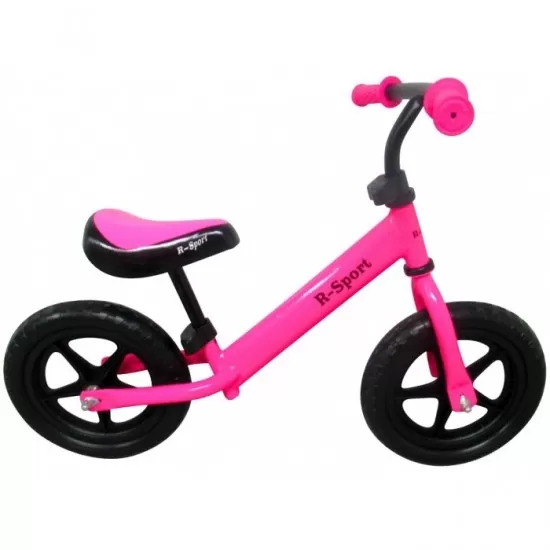 Bicicleta fara pedale cu roti din spuma EVA R-Sport R7 - Roz Bicicleta fara pedale cu roti din spuma EVA R-Sport R7 - Roz
