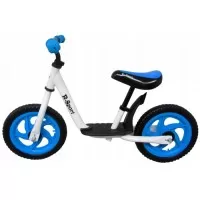 Bicicleta fara pedale cu suport pentru picioare R5 R-Sport - Albastru