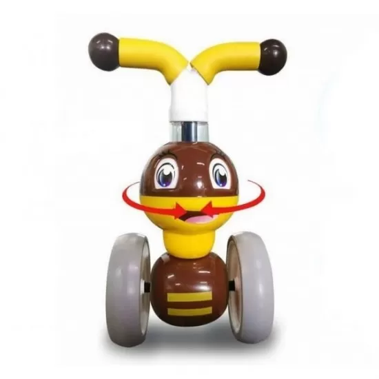 Bicicleta fara pedale Ecotoys Albinuta LC-V1308 - Galben Bicicleta fara pedale Ecotoys Albinuta LC-V1308 - Galben