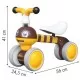 Bicicleta fara pedale Ecotoys Albinuta LC-V1308 - Galben Bicicleta fara pedale Ecotoys Albinuta LC-V1308 - Galben