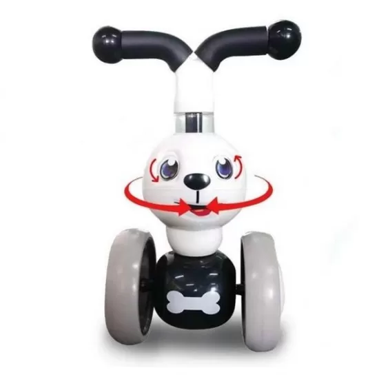 Bicicleta fara pedale Ecotoys Catel - Alb Bicicleta fara pedale Ecotoys Catel - Alb