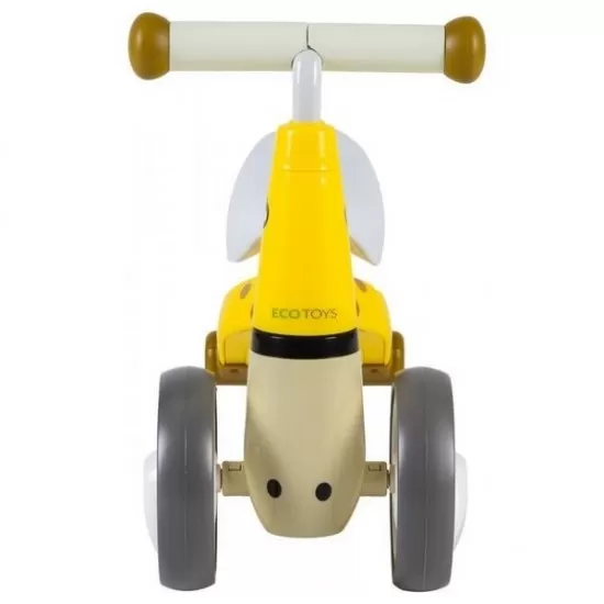 Bicicleta fara pedale Ecotoys LB1603 - Galben Bicicleta fara pedale Ecotoys LB1603 - Galben