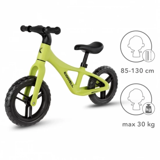 Bicicleta fara pedale Kidwell Jogo Lime