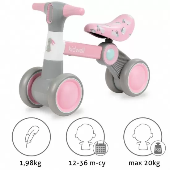 Bicicleta fara pedale Kidwell Petito Bunny Bicicleta fara pedale Kidwell Petito Bunny