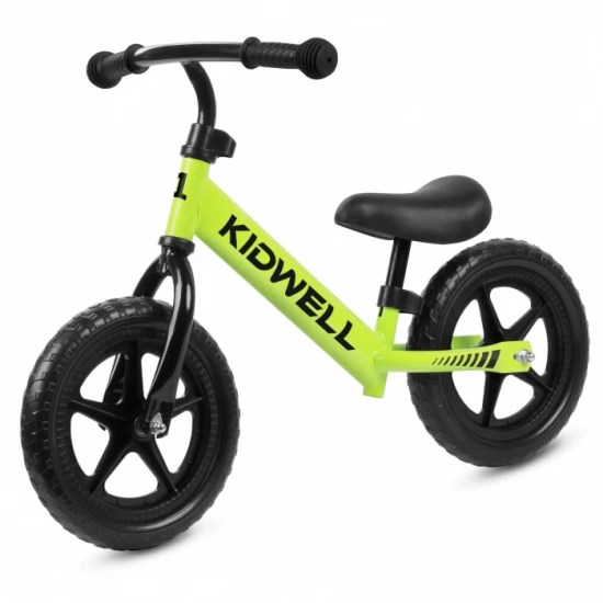 Bicicleta fara pedale Kidwell Rebel Green Bicicleta fara pedale Kidwell Rebel Green