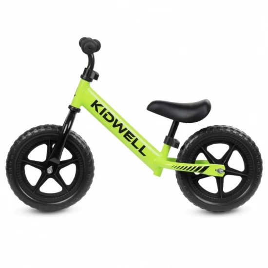 Bicicleta fara pedale Kidwell Rebel Green Bicicleta fara pedale Kidwell Rebel Green