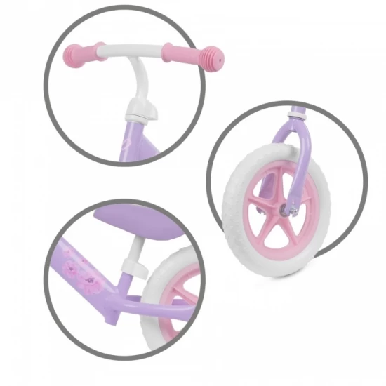 Bicicleta fara pedale Kidwell Rebel Violet Bicicleta fara pedale Kidwell Rebel Violet