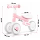Bicicleta fara pedale pentru copii, 51 x 18.5 x 36 cm, roti EVA, Nukido NK-603 - Roz Bicicleta fara pedale pentru copii, 51 x 18.5 x 36 cm, roti EVA, Nukido NK-603 - Roz