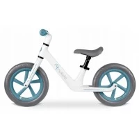 Bicicleta fara pedale pentru copii, 87 x 39 x 54 cm, roti EVA, Light Flee Nukido NK-604 - Albastru - Alb