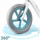 Bicicleta fara pedale pentru copii, 87 x 39 x 54 cm, roti EVA, Light Flee Nukido NK-604 - Albastru - Alb Bicicleta fara pedale pentru copii, 87 x 39 x 54 cm, roti EVA, Light Flee Nukido NK-604 - Albastru - Alb