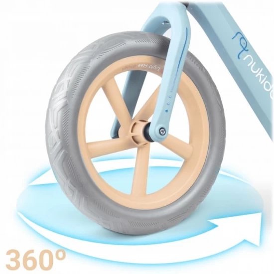 Bicicleta fara pedale pentru copii, 87 x 39 x 54 cm, roti EVA, Light Flee Nukido NK-604 - Albastru Bicicleta fara pedale pentru copii, 87 x 39 x 54 cm, roti EVA, Light Flee Nukido NK-604 - Albastru